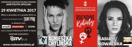 Agnieszka Chylińska i Kasia Kowalska w Opolu