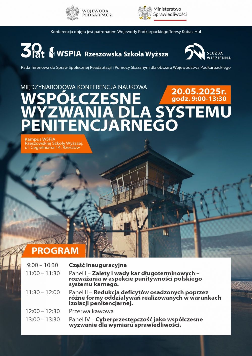 Międzynarodowa konferencja Współczesne wyzwania dla systemu penitencjarnego